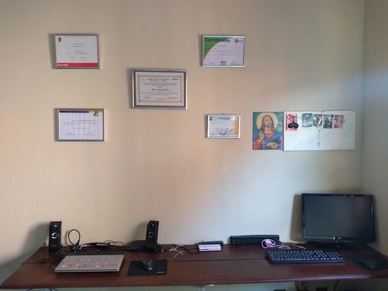 Bancada Técnica Real e Certificados - Filipe Informática