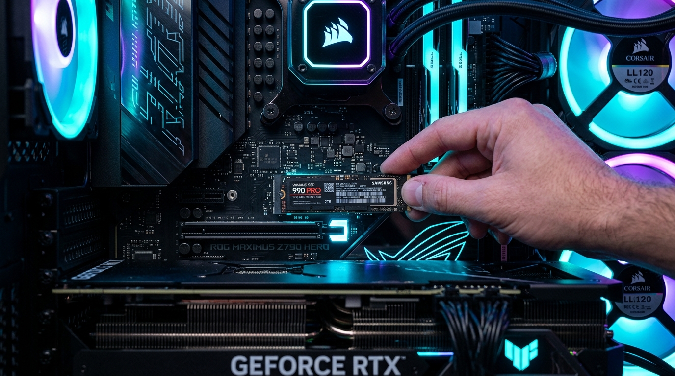 Upgrade de SSD NVMe